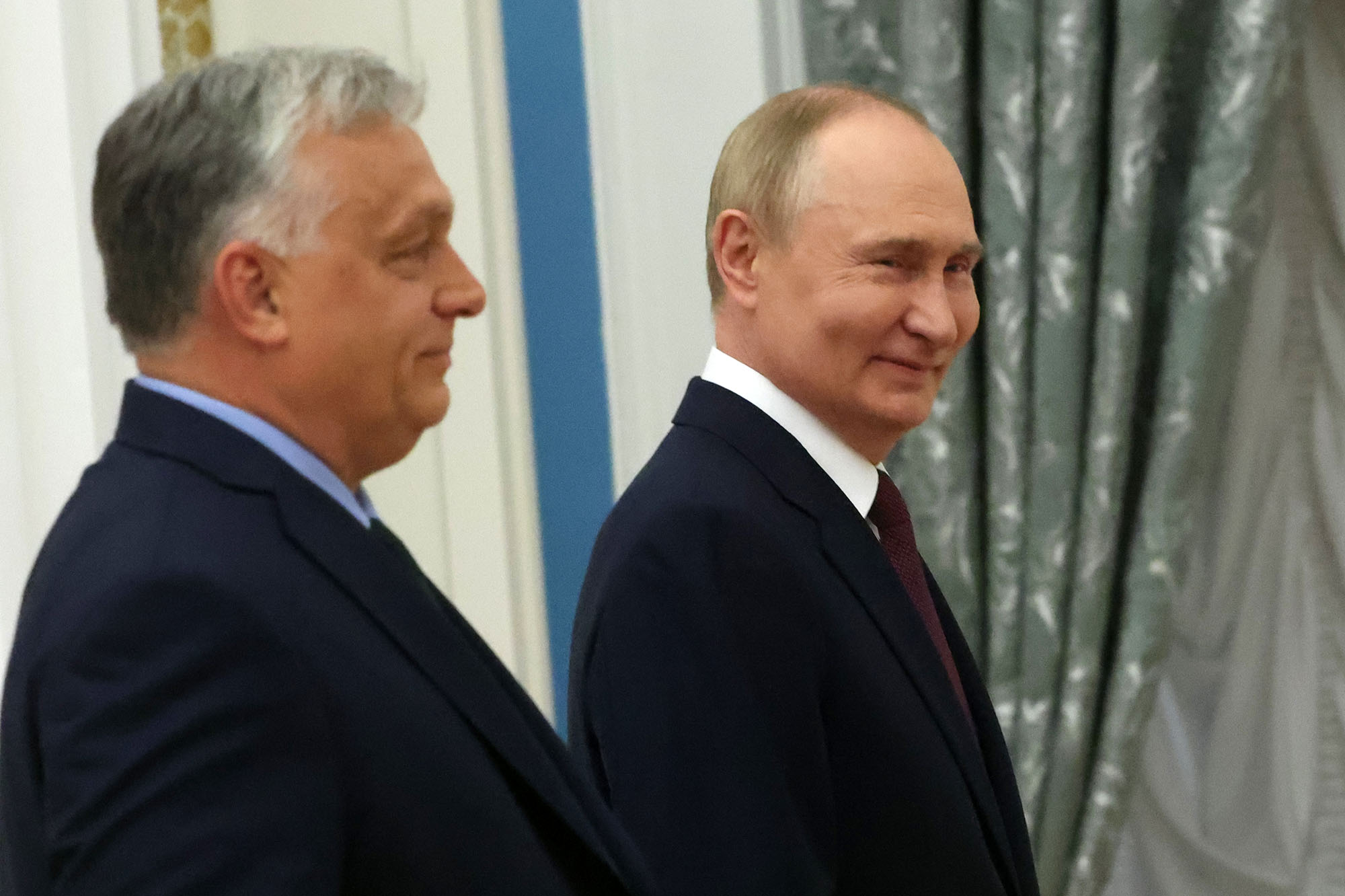 Hungarian PM Orban Meets Putin In Moscow