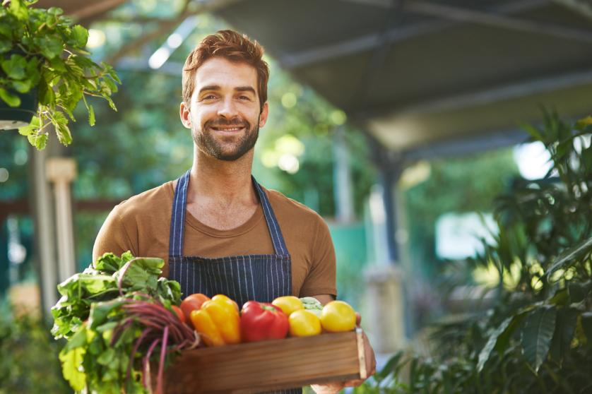 Organically grown produce without the pesticides