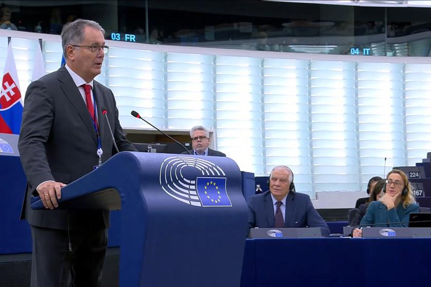 Nicolás Pascual De la Parte MEP in Strasbourg