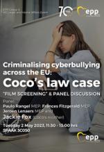 POSTER - Criminalising cyberbullying across the EU