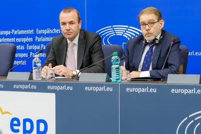 Pressebriefing der EVP-Fraktion zur ersten Oktober-Plenarsitzung