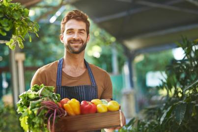 Organically grown produce without the pesticides