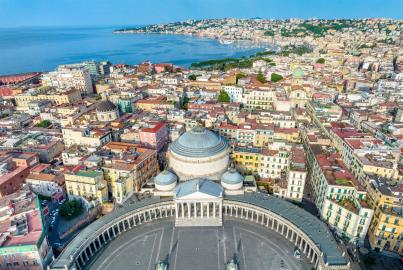 Basilique de San Francesco di Paola, Piazza del Plebiscito, Naples, Campanie, Italie 